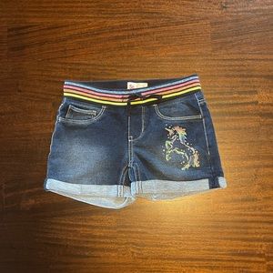 SO Girls Faux Denim Shorts